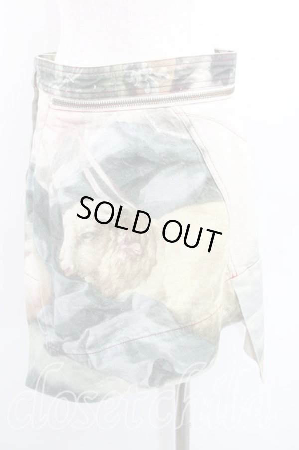 画像2: ヴィヴィアンウエストウッド 中古 / BOUCHER INFINITY スカート W26 マルチ  H-25-05-04-025-sk-OD-ZH (2)