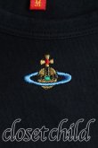 画像6: ヴィヴィアンウエストウッド 中古 / カラーオーブ刺繍Tシャツ M 黒  H-25-05-04-026-to-OD-ZH (6)