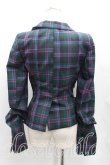 画像2: ヴィヴィアンウエストウッド 中古 / DRUNKEN TARTAN TAILOR ジャケット 36（XS相当） 緑  H-25-05-04-003-jc-OD-ZH (2)