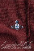画像5: ヴィヴィアンウエストウッド MAN 中古 / スクエアBIGカーディガン FREE 赤茶  H-25-05-04-027-to-IN-ZH (5)