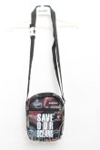 画像2: ヴィヴィアンウエストウッド×EASTPAK 中古 / ショルダーバッグ　VW THE ONE  黒  H-25-05-04-043-ba-IN-ZH (2)