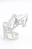 画像2: ヴィヴィアンウエストウッド 中古 / Giuseppa Armour Ring XS(12号相当) シルバー  H-25-05-04-052-rg-IN-ZH (2)