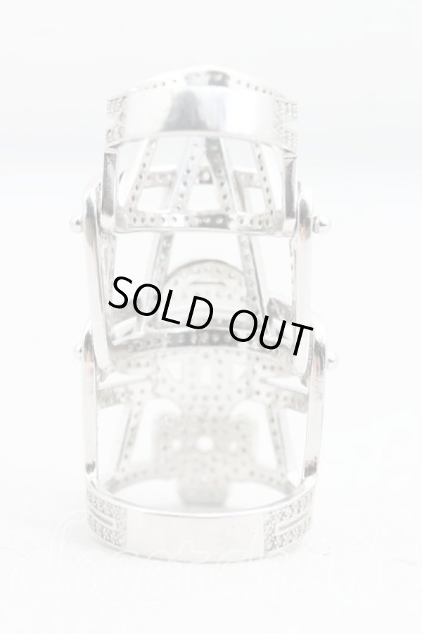 画像4: ヴィヴィアンウエストウッド 中古 / Giuseppa Armour Ring XS(12号) シルバー  H-25-05-04-052-rg-IN-ZH (4)