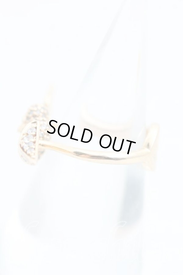 画像2: ヴィヴィアンウエストウッド 中古 / LUMINITAリング XS(9号) ゴールド  H-25-05-04-053-rg-IN-ZH (2)