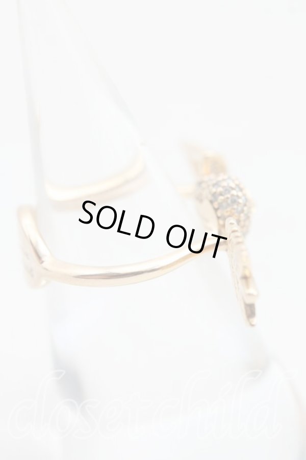 画像3: ヴィヴィアンウエストウッド 中古 / LUMINITAリング XS(9号) ゴールド  H-25-05-04-053-rg-IN-ZH (3)