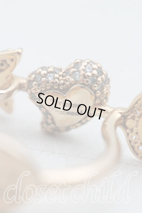 画像5: ヴィヴィアンウエストウッド 中古 / LUMINITAリング XS(9号) ゴールド  H-25-05-04-053-rg-IN-ZH (5)