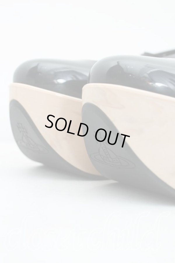 画像6: ヴィヴィアンウエストウッド×Melissa 中古 / メリッサ ロッキンホースバレリーナ EU38(24cm) 黒  H-25-05-04-054-sh-OD-ZH (6)