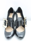 画像2: ヴィヴィアンウエストウッド×Melissa 中古 / テンプテーション 39（24.5cm相当） 黒  H-25-05-04-056-sh-OD-ZH (2)