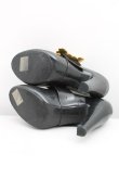 画像5: ヴィヴィアンウエストウッド×Melissa 中古 / テンプテーション 39（24.5cm相当） 黒  H-25-05-04-056-sh-OD-ZH (5)