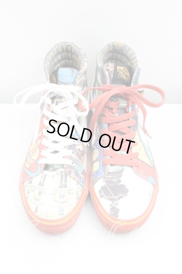 画像2: ANGLOMANIA×VANS 中古 / コラボレーションスニーカーピカデリーサーカスプリント 25.5 マルチ  H-25-05-04-057-sh-IN-ZH (2)