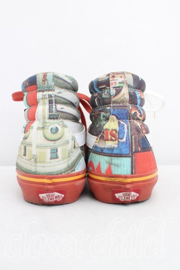 画像4: ANGLOMANIA×VANS 中古 / コラボレーションスニーカーピカデリーサーカスプリント 25.5 マルチ  H-25-05-04-057-sh-IN-ZH (4)