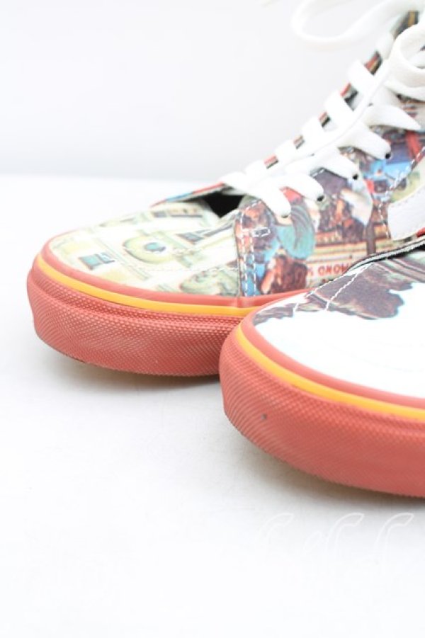 画像6: ANGLOMANIA×VANS 中古 / コラボレーションスニーカーピカデリーサーカスプリント 25.5 マルチ  H-25-05-04-057-sh-IN-ZH (6)