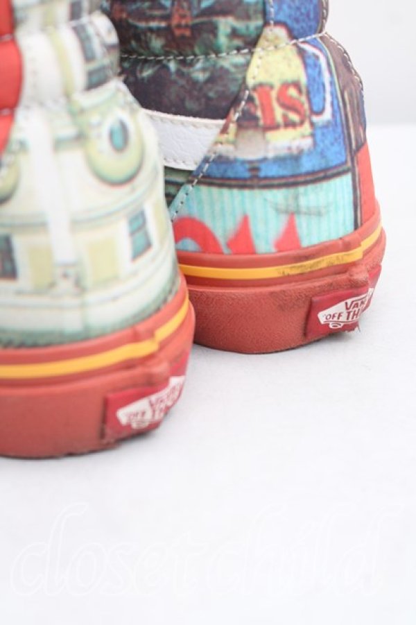 画像7: ANGLOMANIA×VANS 中古 / コラボレーションスニーカーピカデリーサーカスプリント 25.5 マルチ  H-25-05-04-057-sh-IN-ZH (7)