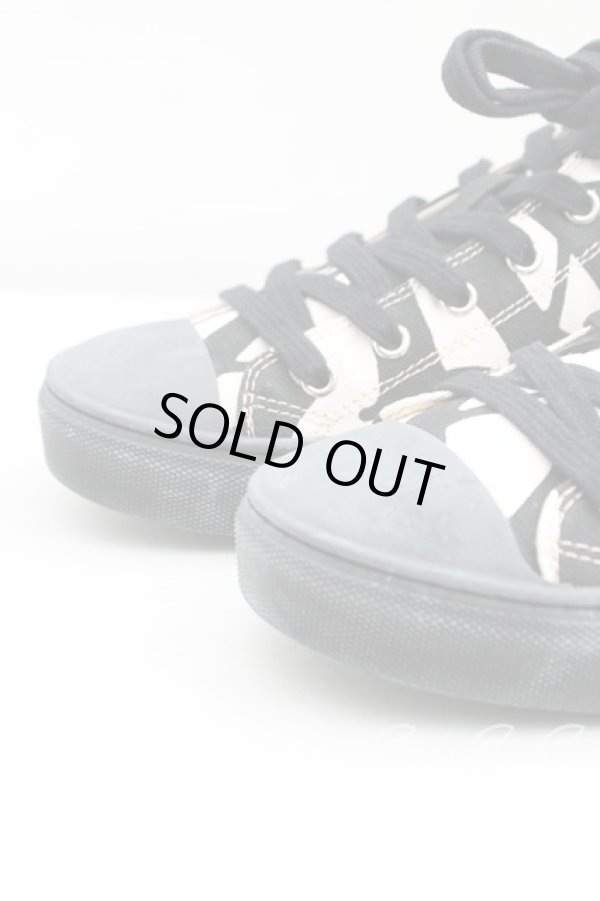 画像5: ヴィヴィアンウエストウッド 中古 / PLIMSOLL HIGH TOP 42(26.0cm) 白×黒  H-25-05-04-059-sh-IN-ZH (5)