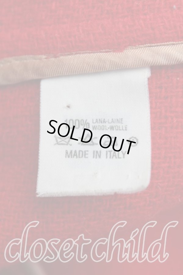 画像4: ヴィヴィアンウエストウッド 中古 / タータンチェックPコート 44(13号) 赤  H-25-05-04-007-co-IN-ZH (4)