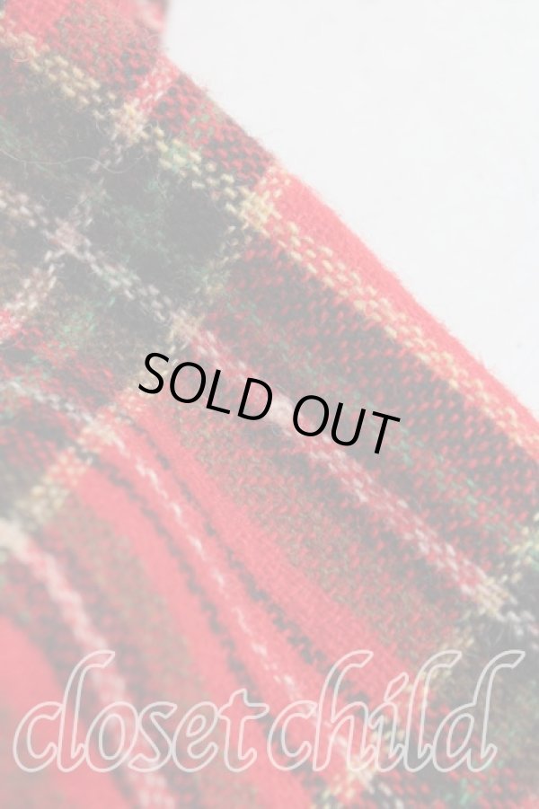 画像5: ヴィヴィアンウエストウッド 中古 / タータンチェックPコート 44(13号) 赤  H-25-05-04-007-co-IN-ZH (5)