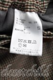 画像4: ヴィヴィアンウエストウッド 中古 / ギンガムチェックリラックスパンツ 46(メンズM相当) 茶  H-25-05-04-009-pa-IN-ZH (4)