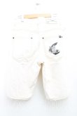 画像2: ANGLOMANIA 中古 / カットラスダメージハーフデニムパンツ 38（M相当） 生成  H-25-05-04-010-pa-OD-ZH (2)
