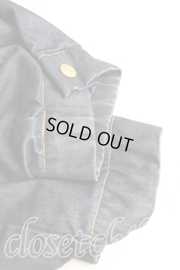 画像7: ヴィヴィアンウエストウッド Anglomania and Lee 中古 / クリントイーストウッドジャケット S インディゴ  H-25-05-04-001-jc-OD-ZH (7)