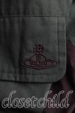 画像5: ヴィヴィアンウエストウッド MAN 中古 / バイカラーロングシャツ 46(メンズM相当) 黒×緑  H-25-05-04-014-bl-IN-ZH (5)