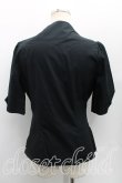 画像2: ヴィヴィアンウエストウッド 中古 / カラーオーブ刺繍開襟半袖シャツ 40(9号相当) 黒  H-25-05-04-016-bl-IN-ZH (2)