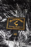 画像3: ANGLOMANIA 中古 / ヘアー柄シャツ 46（メンズM相当） 黒  H-25-05-04-017-bl-OD-ZH (3)