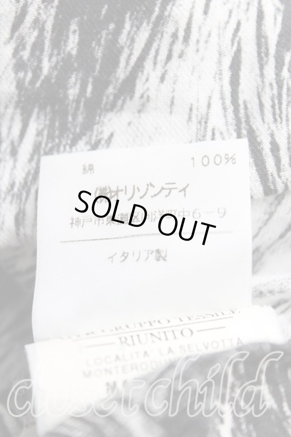 画像5: ANGLOMANIA 中古 / ヘアー柄シャツ 46(メンズM) 黒  H-25-05-04-017-bl-OD-ZH (5)