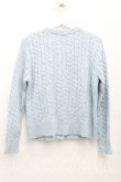 画像2: ヴィヴィアンウエストウッド 中古 / ラインオーブ刺繍カーディガン M サックス  H-25-05-11-041-to-OD-ZH (2)