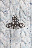 画像5: ヴィヴィアンウエストウッド 中古 / ラインオーブ刺繍カーディガン M サックス  H-25-05-11-041-to-OD-ZH (5)