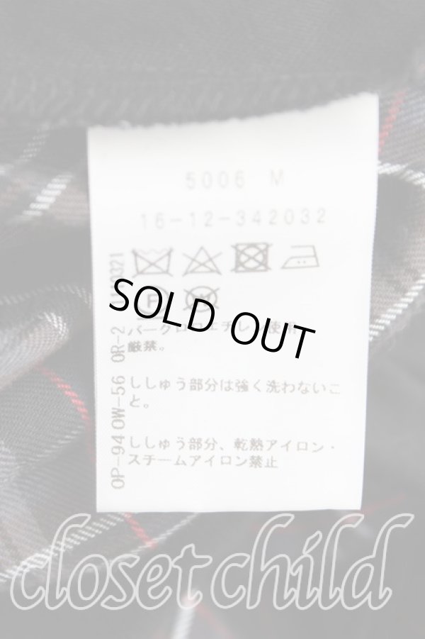 画像4: ヴィヴィアンウエストウッド 中古 / タータンチェックブロッキングトップ 00（ワンサイズ） 黒  H-25-05-11-045-to-OD-ZH (4)