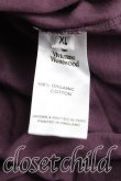 画像4: Worlds End 中古 / チェッカーオーブカットソー 紫   H-25-05-11-051-to-OD-ZH (4)