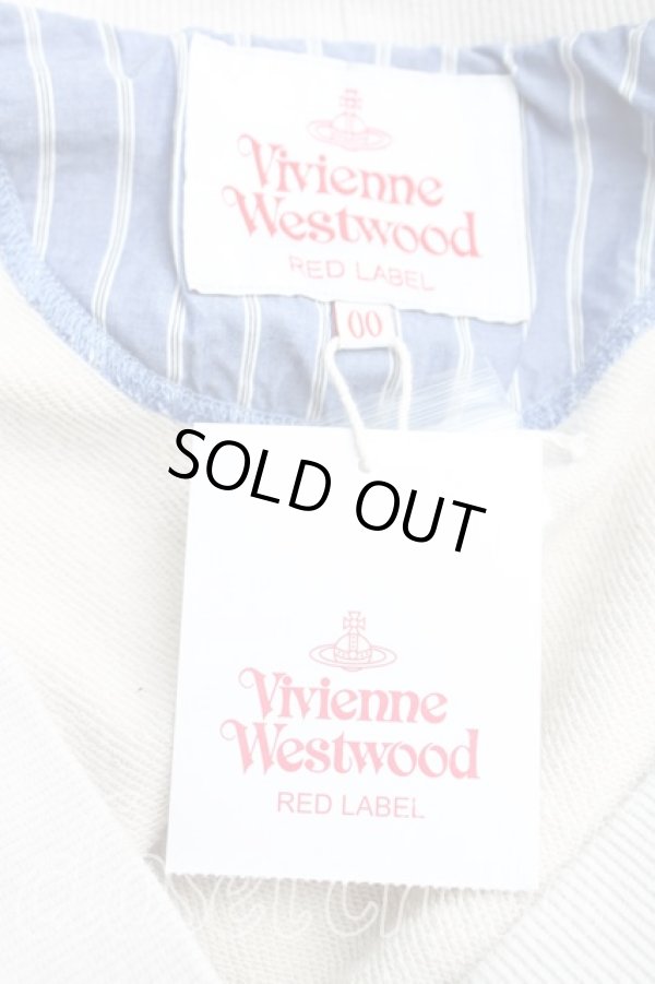 画像3: ヴィヴィアンウエストウッド 中古 / ハートパッチ裏毛ポイントスリーブカーディガン 00（ワンサイズ） ベージュ  H-25-05-11-053-to-OD-ZH (3)