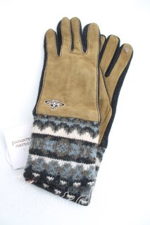 ヴィヴィアンウエストウッド 中古 / Ｇ/ニットグローブ  紫  S-24-12-15-007-ts-AS-ZS ヴィヴィアンウエストウッド 中古 / カラーオーブ刺繍セーター M
