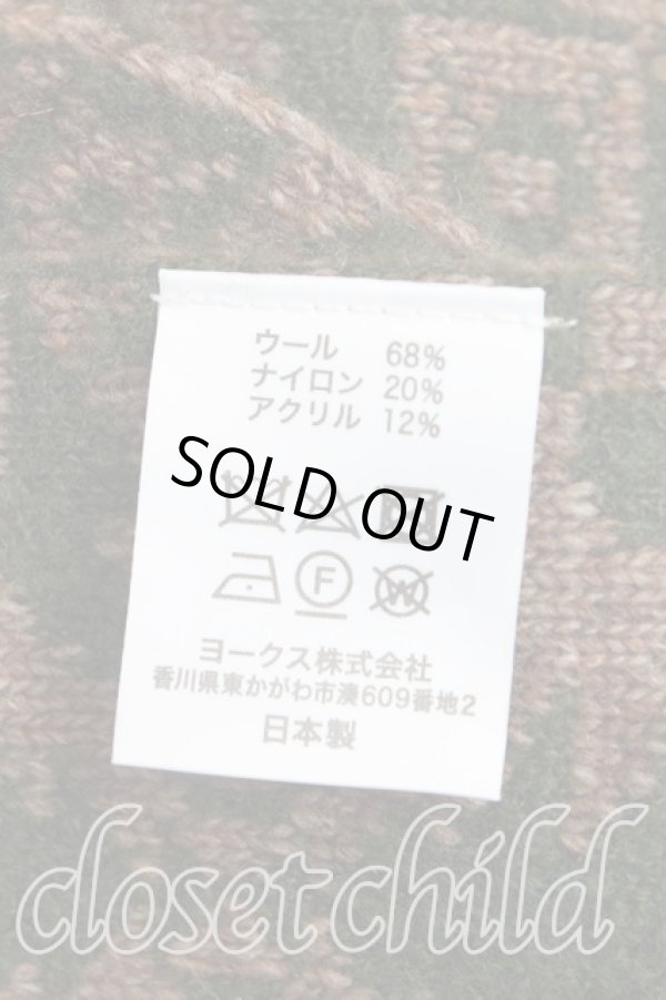 画像3: ヴィヴィアンウエストウッド 中古 / 総柄マフラー    H-25-05-11-063-gd-OD-ZH (3)