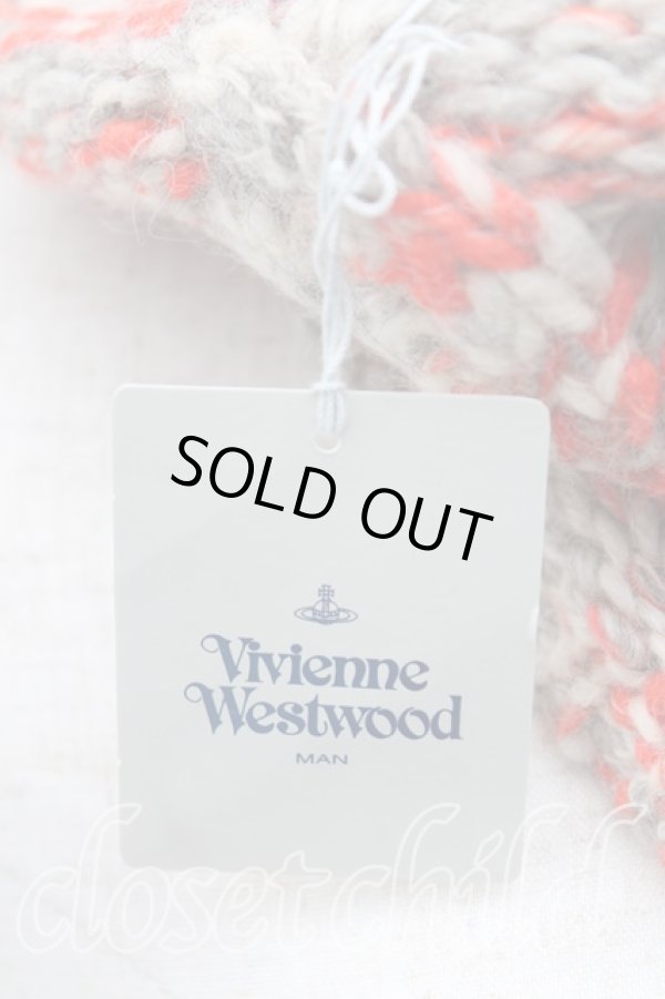 画像3: ヴィヴィアンウエストウッド 中古 / スヌード  青ｘ灰  H-25-05-11-065-gd-OD-ZH (3)