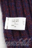 画像3: ヴィヴィアンウエストウッド 中古 / リブマフラー  紺  H-25-05-11-066-gd-OD-ZH (3)
