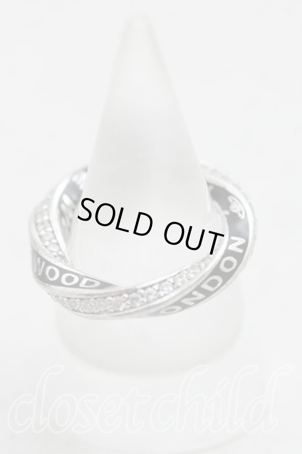 画像4: ヴィヴィアンウエストウッド 中古 / ROZALIAリング S(12号） シルバー  H-25-05-18-019-rg-OD-ZH (4)