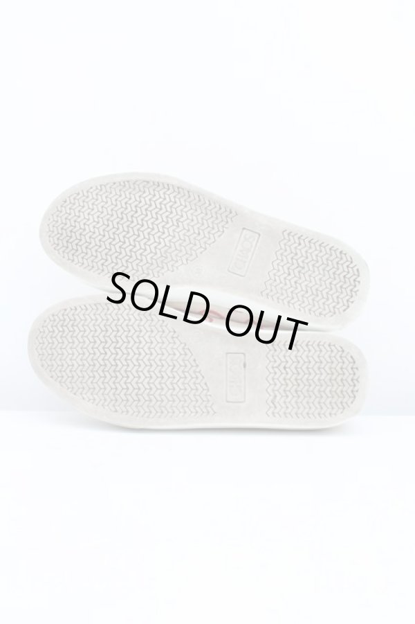 画像5: ヴィヴィアンウエストウッド 中古 / PLIMSOLLロースニーカー 38（24cm） 赤ｘ生成  H-25-05-18-021-sh-OD-ZH (5)