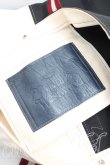 画像3: ヴィヴィアンウエストウッド 中古 / キャンバストートバッグ  紺ｘ生成  H-25-05-18-027-ba-OD-ZH (3)