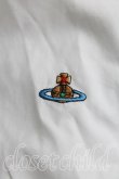 画像7: ヴィヴィアンウエストウッド 中古 / カラーオーブ刺繍高襟シャツ 38（7号相当） 白  H-25-05-18-045-bl-OD-ZH (7)