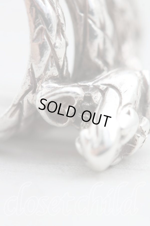 画像5: ヴィヴィアンウエストウッド 中古 / スネークリング L(18号） シルバー  H-25-05-18-004-rg-OD-ZH (5)