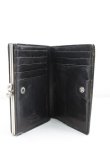 画像3: ヴィヴィアンウエストウッド 中古 / オーブステッチガマ口折リ財布  黒  H-25-05-18-005-wa-IN-ZH (3)