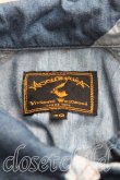 画像3: ANGLOMANIA 中古 / 短剣ptカバーオールシャツ 40 青  H-25-05-25-024-bl-OD-ZH (3)