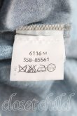 画像4: ANGLOMANIA 中古 / 短剣ptカバーオールシャツ 40 青  H-25-05-25-024-bl-OD-ZH (4)