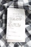 画像4: ヴィヴィアンウエストウッド 中古 / ギンガムチェックハートビブブラウス 38（7号相当） 黒  H-25-05-25-026-bl-OD-ZH (4)