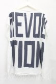 画像2: ヴィヴィアンウエストウッド 中古 / CRptスクエアTシャツ FREE 白  H-25-05-25-033-ts-OD-ZH (2)