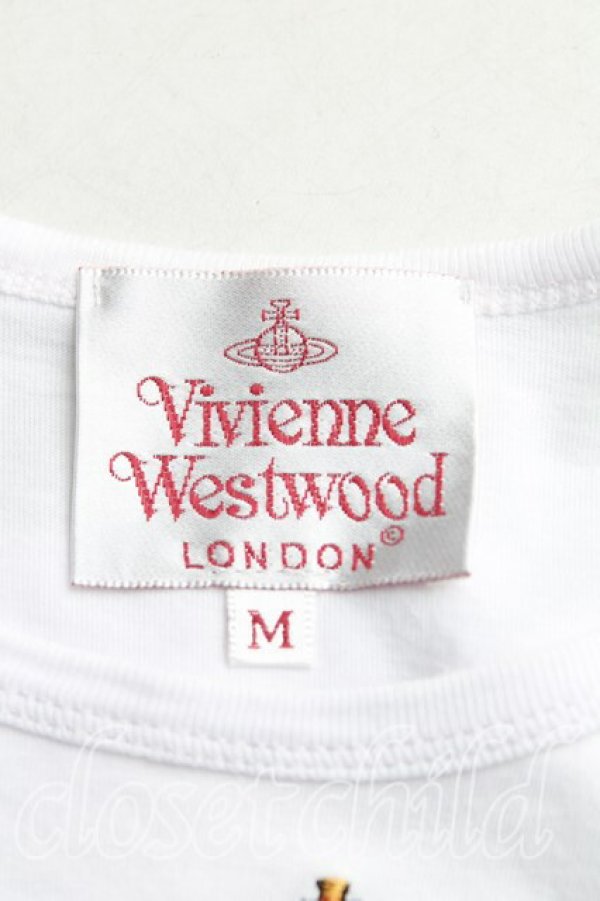 画像3: ヴィヴィアンウエストウッド 中古 / バンビptTシャツ M 白  H-25-05-25-034-ts-OD-ZH (3)