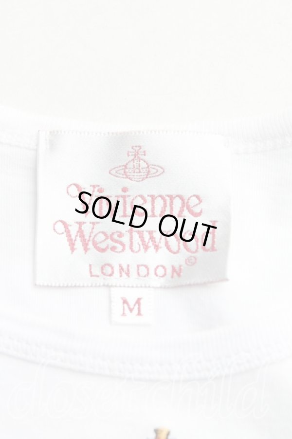 画像3: ヴィヴィアンウエストウッド 中古 / バンビptTシャツ M 白  H-25-05-25-034-ts-OD-ZH (3)