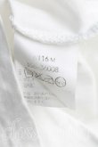 画像4: ヴィヴィアンウエストウッド 中古 / カラーオーブ刺繍Tシャツ XS 白  H-25-05-25-036-ts-OD-ZH (4)