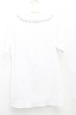 画像2: ヴィヴィアンウエストウッド MAN 中古 / ビジューネックレスptTシャツ S 白  H-25-05-25-038-ts-OD-ZH (2)